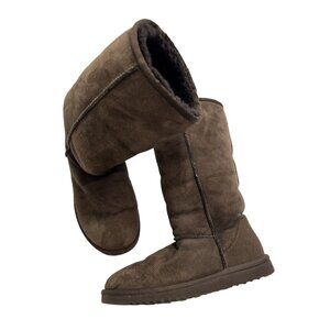 UGG Classic Tall Sheepskin Boots in Brown